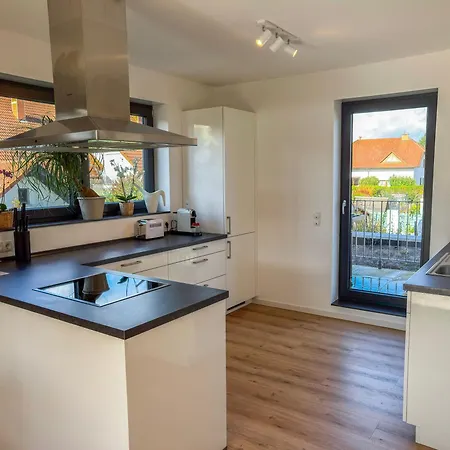 Apartament Vyne - Terrasse - Grill - Privatparkplatz Venningen