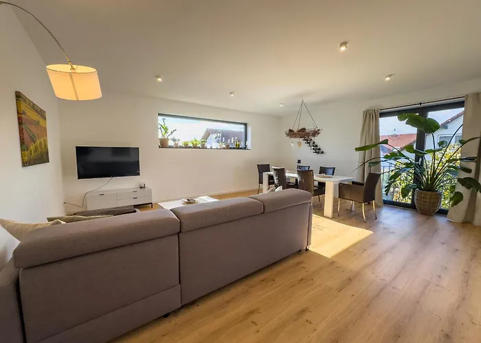 Apartmán Vyne - Terrasse - Grill - Privatparkplatz Venningen